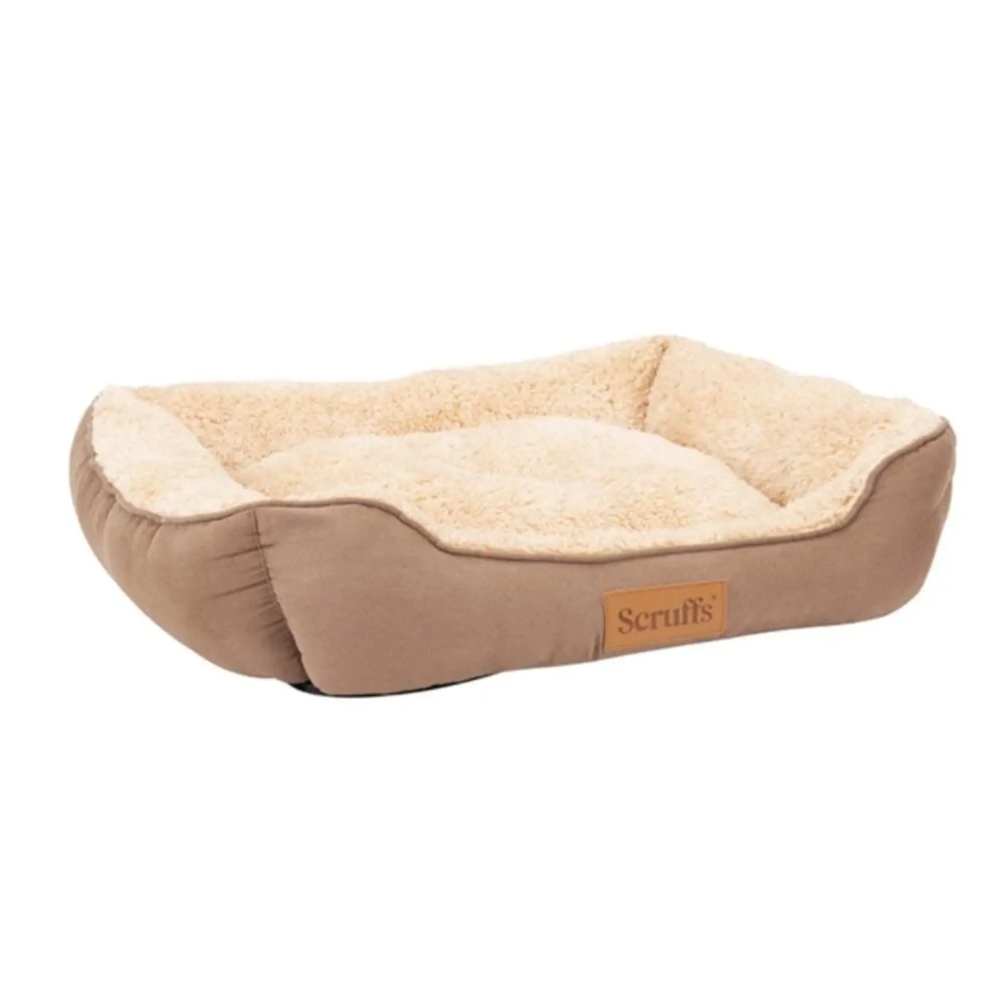 Cosy Box Bed – Bruin, zachte binnenkant voor comfort