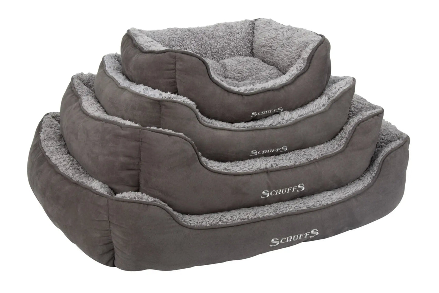 Cosy Box Bed – Grijs, zachte binnenkant voor comfort