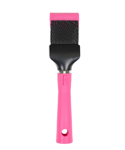 Show Tech Flex Groom Roze – Medium Slickerborstel