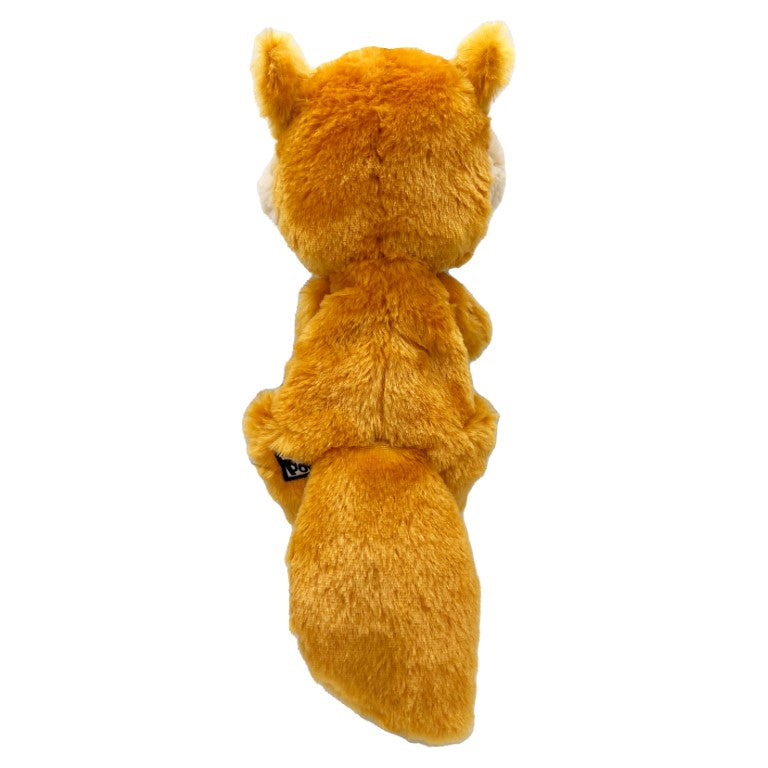 Lulubelles Power Plush Skipper Squirrel Hondenspeeltje met Pieper