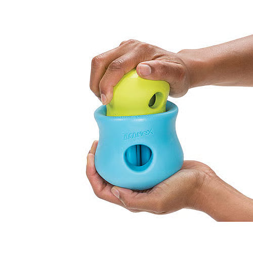 West Paw Zogoflex Toppl – Traktatie Puzzel & Slowfeeder voor Honden (S/L/XL) | vaatwasserbestendig