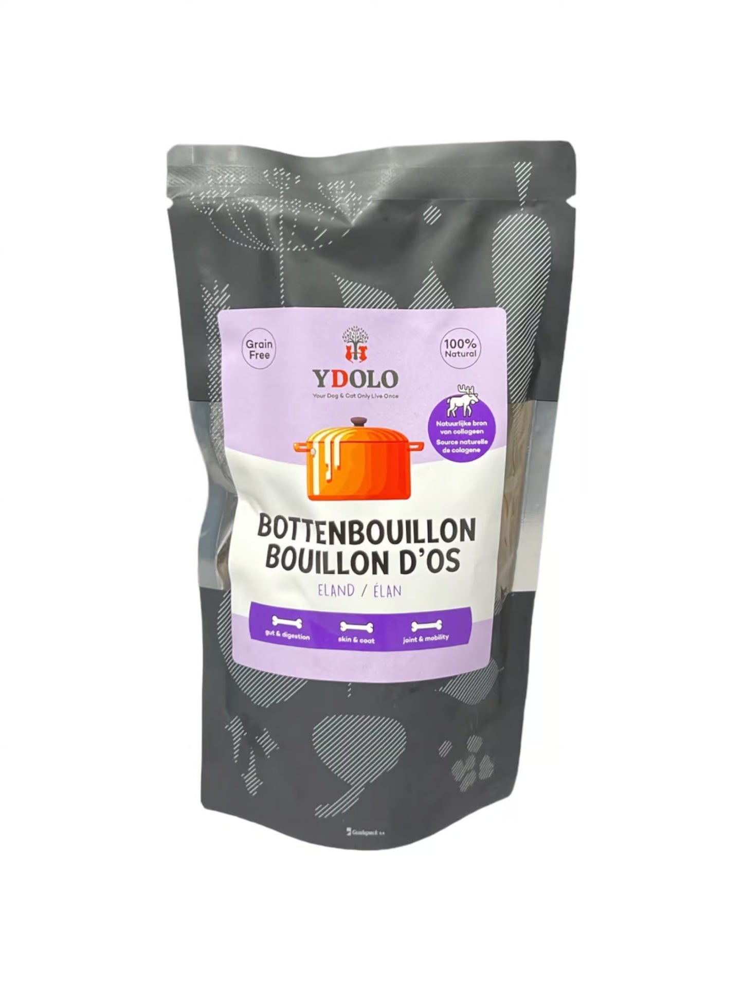 YDOLO Bottenbouillon – Wilde Eland (230 ml)