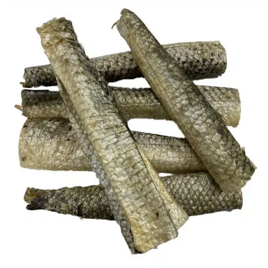 Zalmhuid - 250 gram (natuurlijke snack)