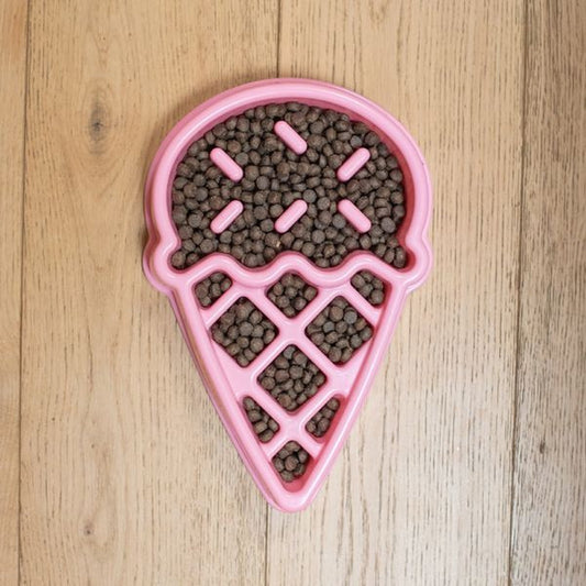 ZippyPaws Happy Bowl – Ice Cream Slow Feeder