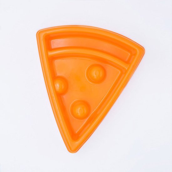 ZippyPaws Happy Bowl – Pizza anti‑schrok voerbak