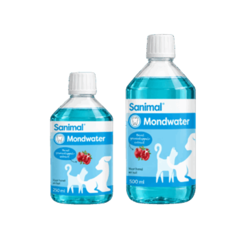 Sanimal Mondwater Hond & Kat – Mondverzorging & Frisse Adem