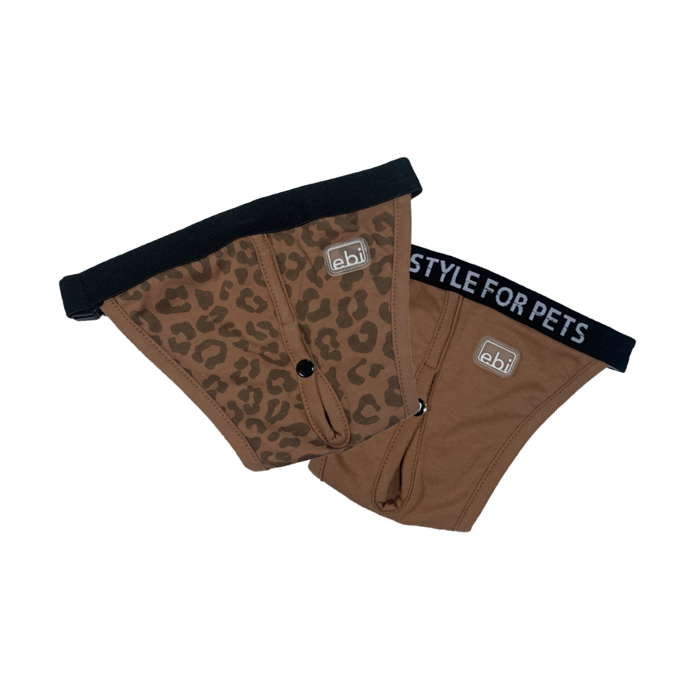 EBI Loopsheidsbroekjes Hond Bruin 2-pack | XS t/m XXL