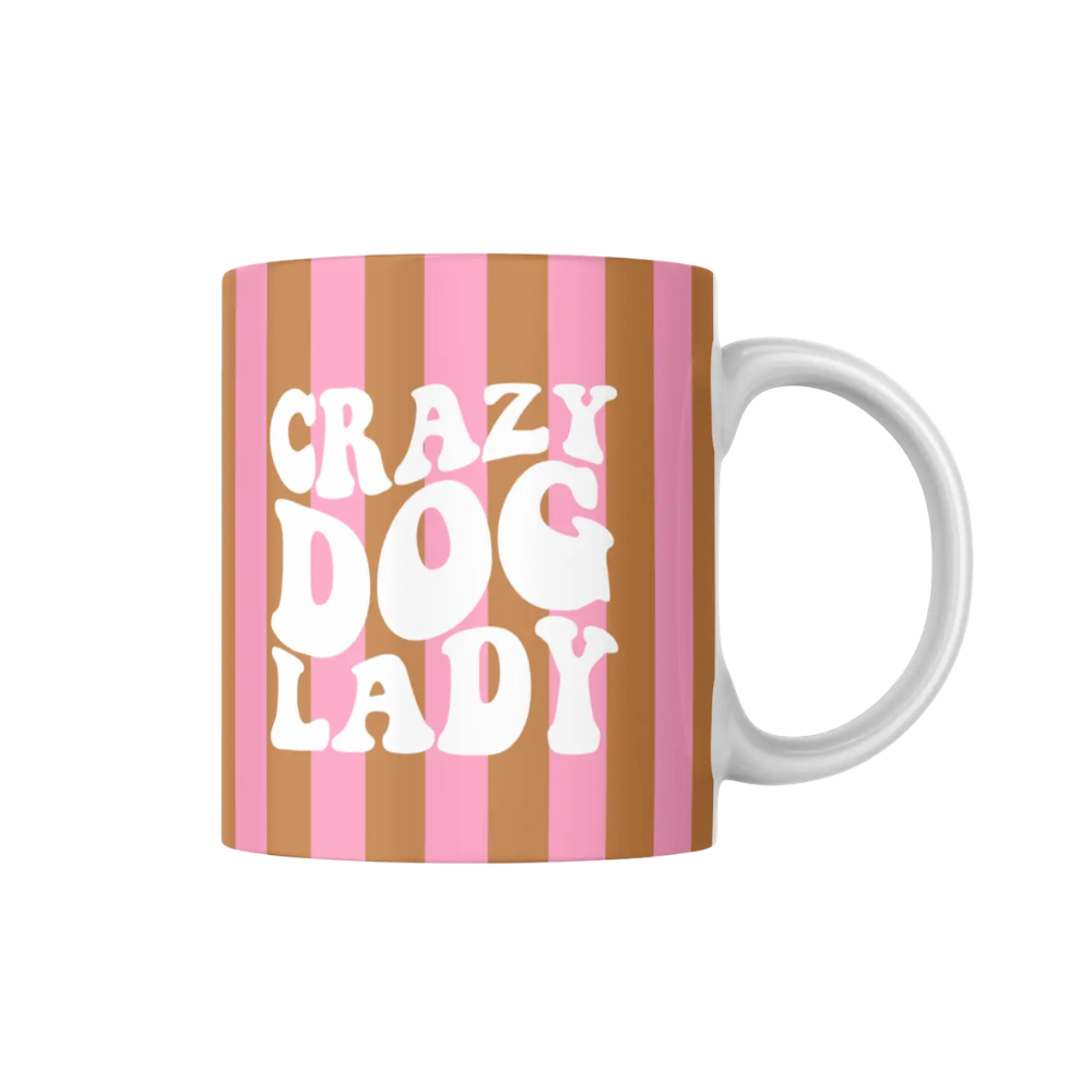 Crazy Dog Lady Mok – Keramiek 325 ml