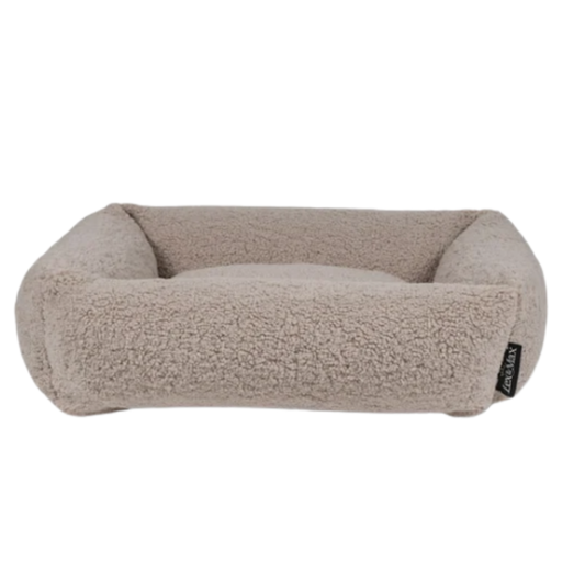 Lex&Max New York Orthopedische Hondenmand Teddy Zand – XS t/m XL