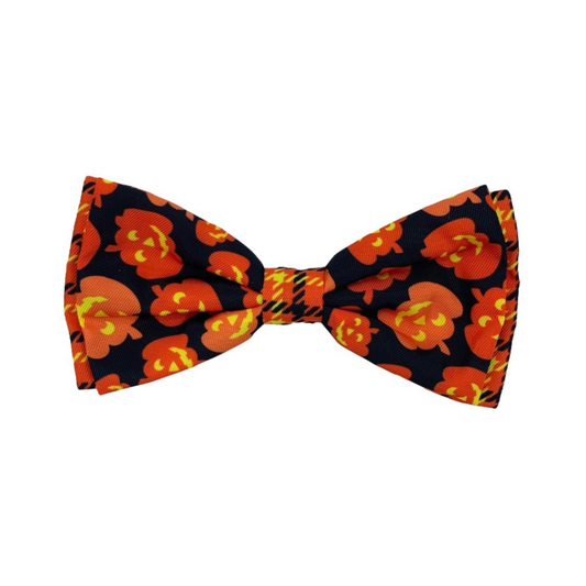 HK Bow Tie Plaid O’ Lantern – Halloween Strik voor Honden – S t/m XL