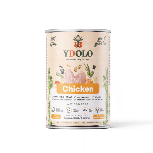 YDOLO Natvoer – Chicken (400 g blik)