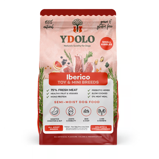 YDOLO Healthy & Pure Iberico MINI – Semi-Moist Hondenvoer 700 g