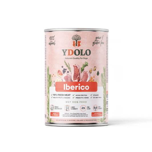 YDOLO Natvoer – Iberico (400 g blik)