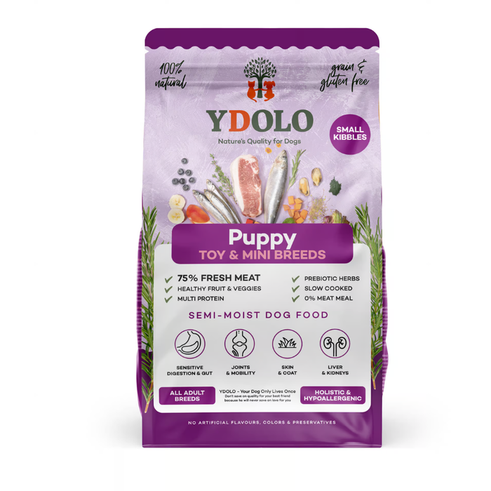 YDOLO Healthy & Pure Puppy MINI – Semi-Moist Puppyvoer 700 g
