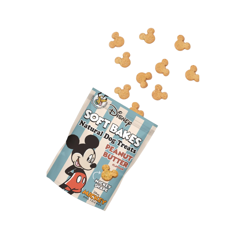 PARK LiFE Disney Soft Bakes – Graanvrije Hondenkoekjes Pindakaas 100 g