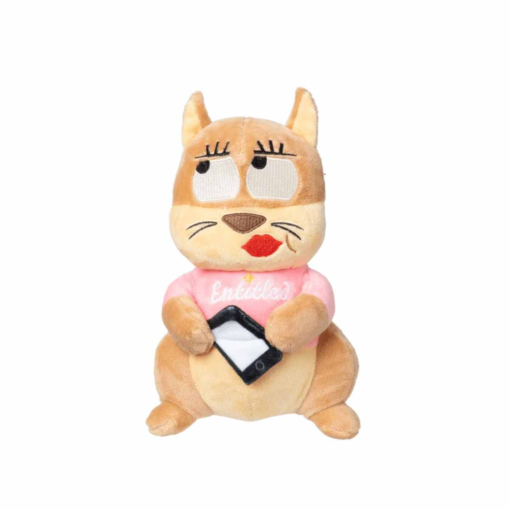 FuzzYard Ashleigh Squirrel – Pluche Eekhoorn Hondenspeelgoed