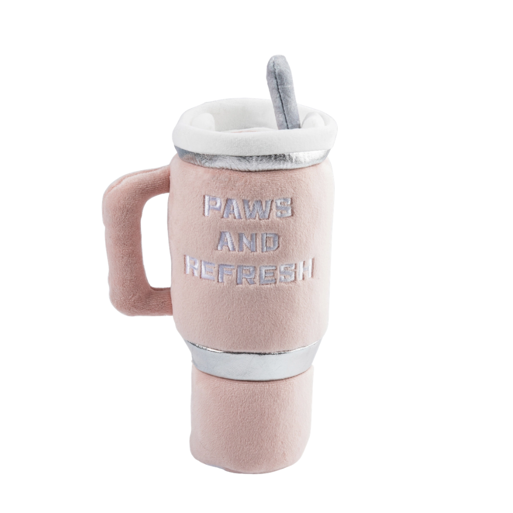 Haute Diggity Dog Snuggly Cup Blush – Pluche Hondenspeelgoed