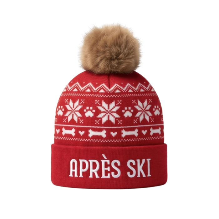 Haute Diggity Dog Après Ski Hat – Pluche Hondenspeelgoed