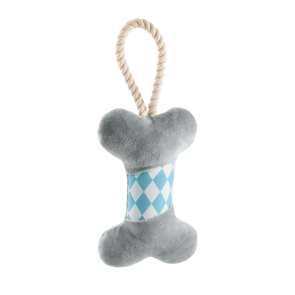 HUNTER Salima Puppyspeelgoed – Bot met Pieper blauw/grijs
