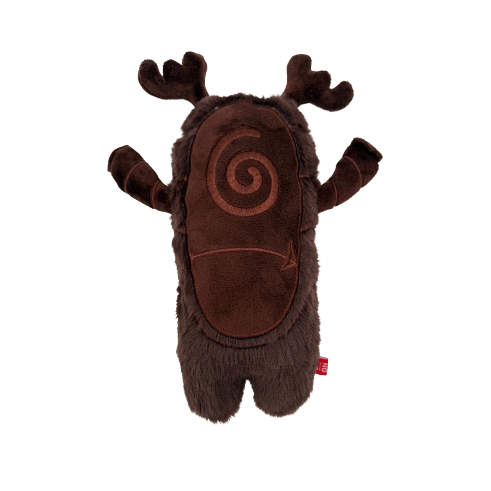 51 Degrees North Monster Cakespeare – Pluche Hondenspeelgoed met Pieper 30 cm