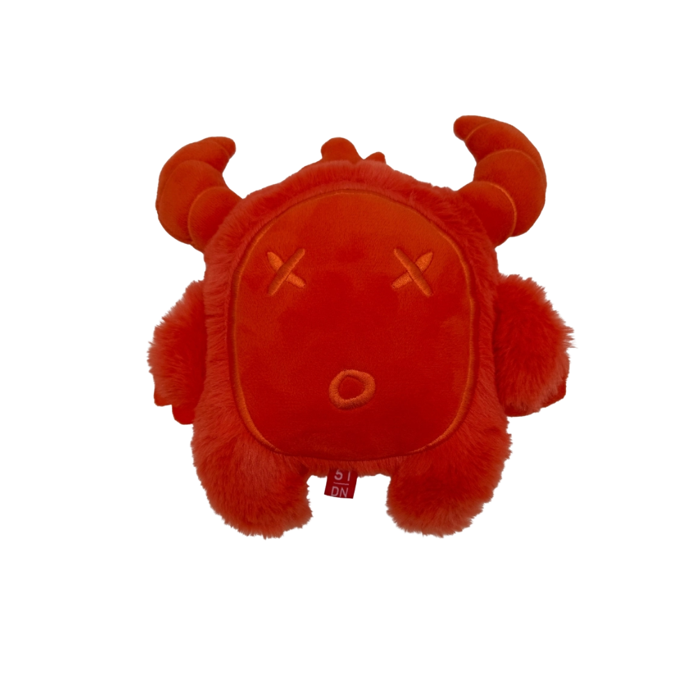 51 Degrees North Monster Bulley – Pluche Hondenspeelgoed met Pieper 20 cm