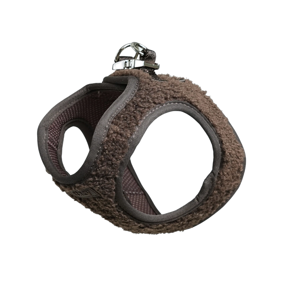 STAEY Saga Teddy Step-in Hondentuig – Espresso