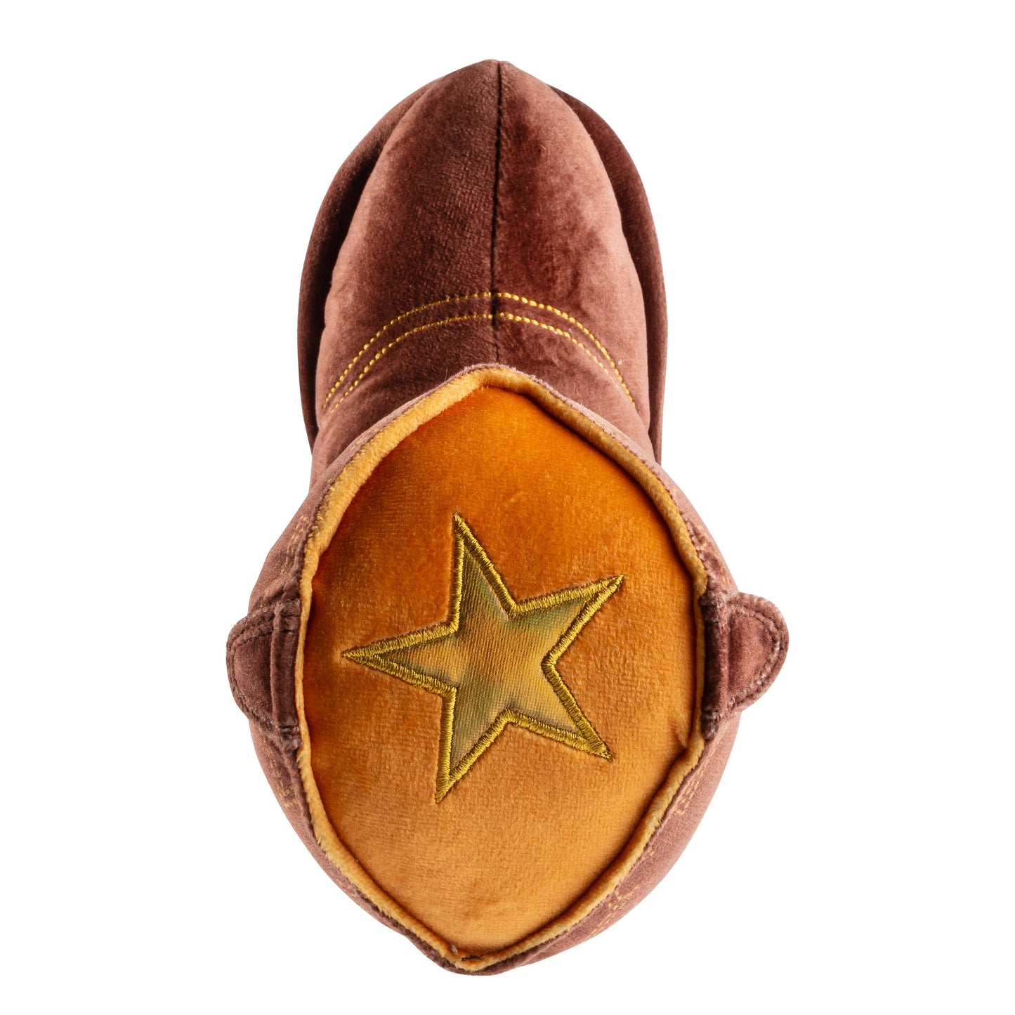 Bruine Cowboy Laars – vrolijk hondspeelgoed