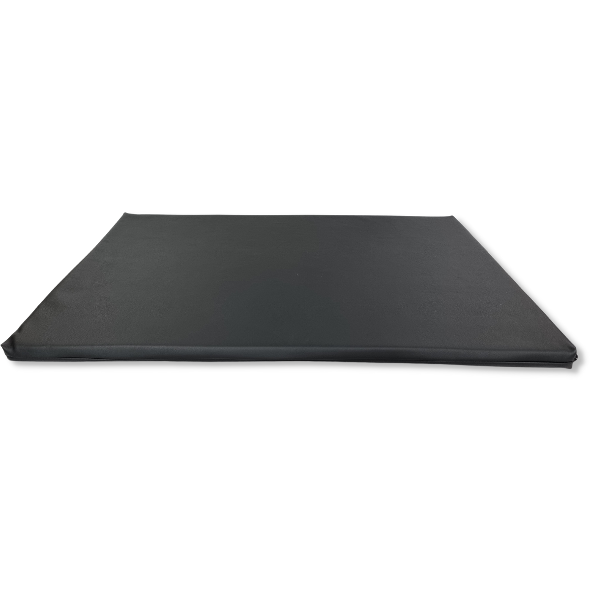 Topmast Leatherlook Benchkussen Zwart – Spatwaterdicht Benchkussen met Rits (60–120 cm)