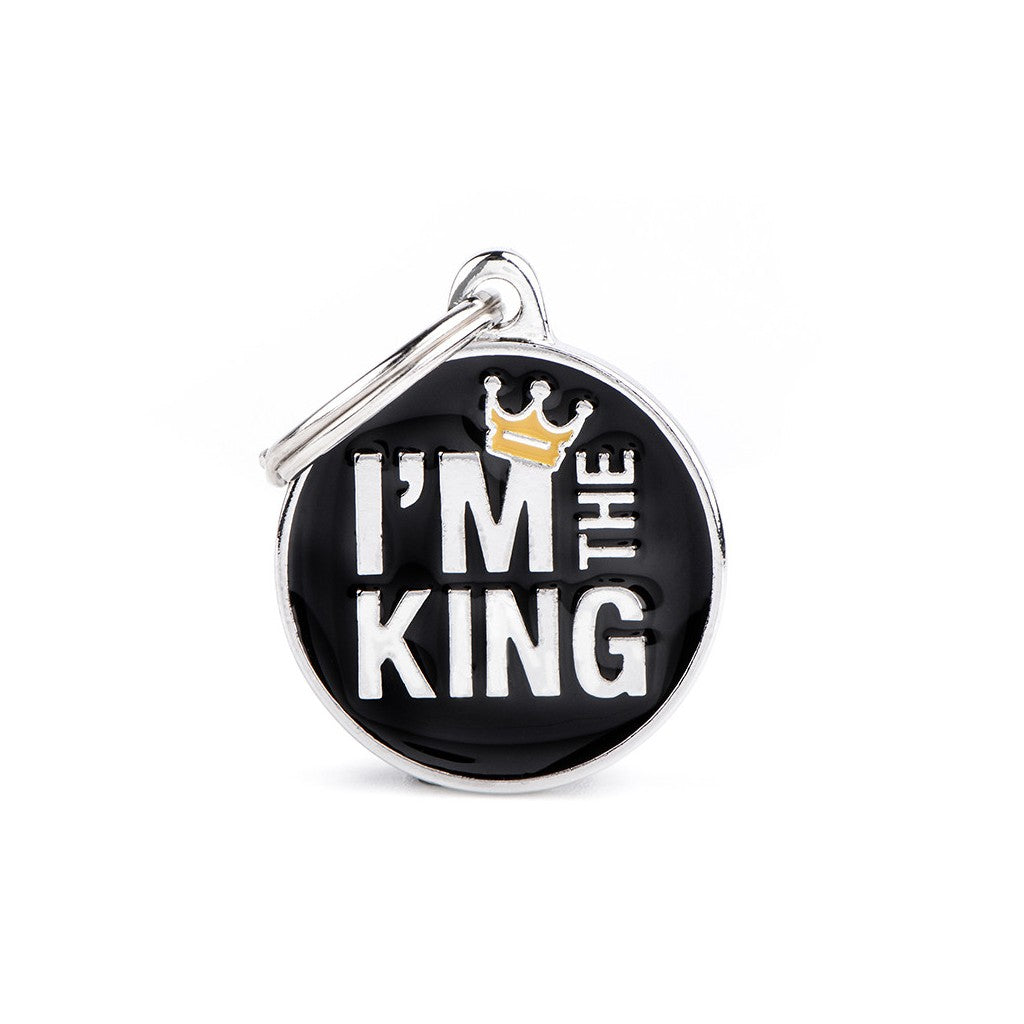 My Family Hondenpenning I'm The King | Gratis Gravure