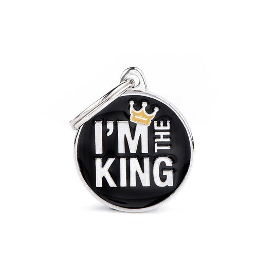 My Family Hondenpenning I'm The King | Gratis Gravure