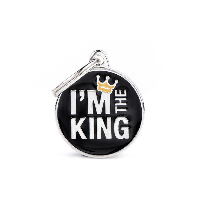 My Family Hondenpenning I'm The King | Gratis Gravure