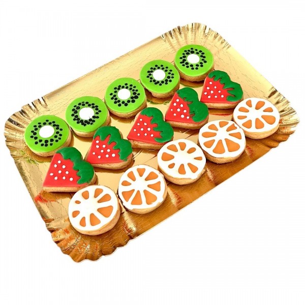 Fruit Hondenkoekje – Handgemaakt & Feestelijk Verpakt