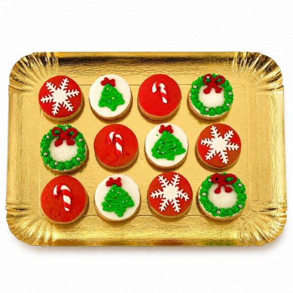Kerst Cupcake Hondenkoekje – Per Stuk