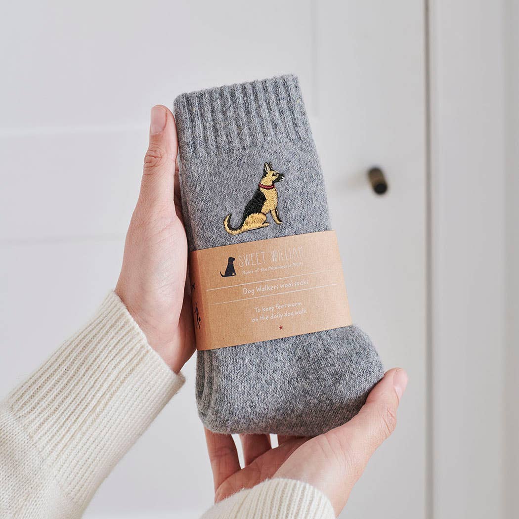 Hondensokken – Dog Walking Socks met hondenprint, katoenmix, voor hondenliefhebbers
