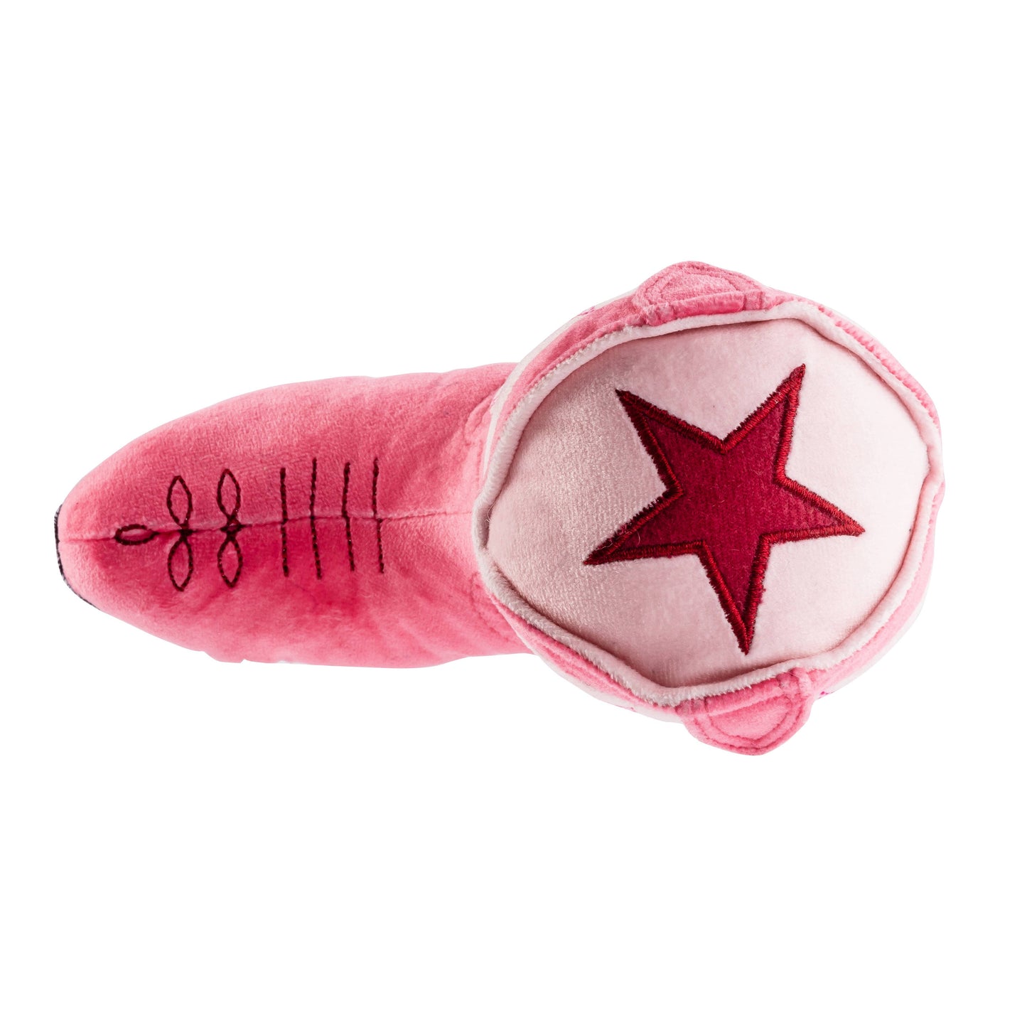 Roze Cowgirl Laars – vrolijk hondspeelgoed