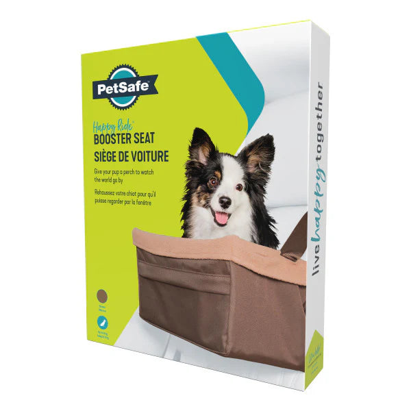 PetSafe Happy Ride Booster Seat – Verhoogde autorit vol uitzicht & comfort