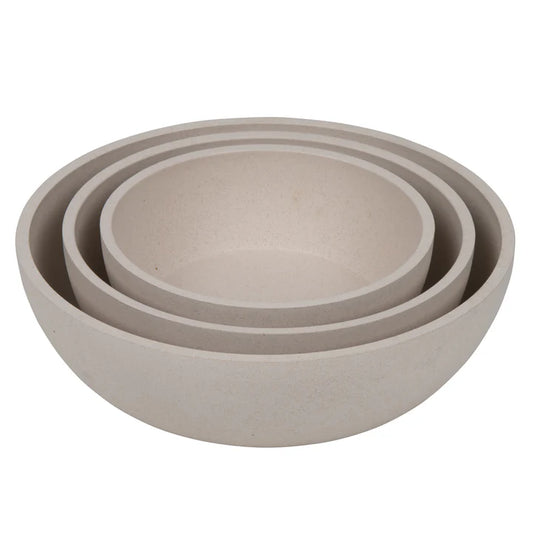 District 70 BAMBOO hondenvoerbak Beige – stijlvol & duurzaam