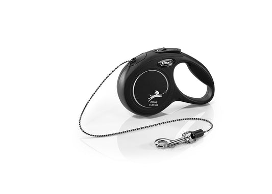 Flexi Classic XS Cord 3 m rollijn voor kleine honden tot 8 kg – 3 meter touwlijn