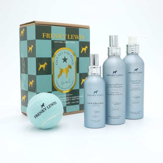 Frenky Lewis Puppy Gift Set Witte Roos, Lavendel & Ylang Ylang productfoto