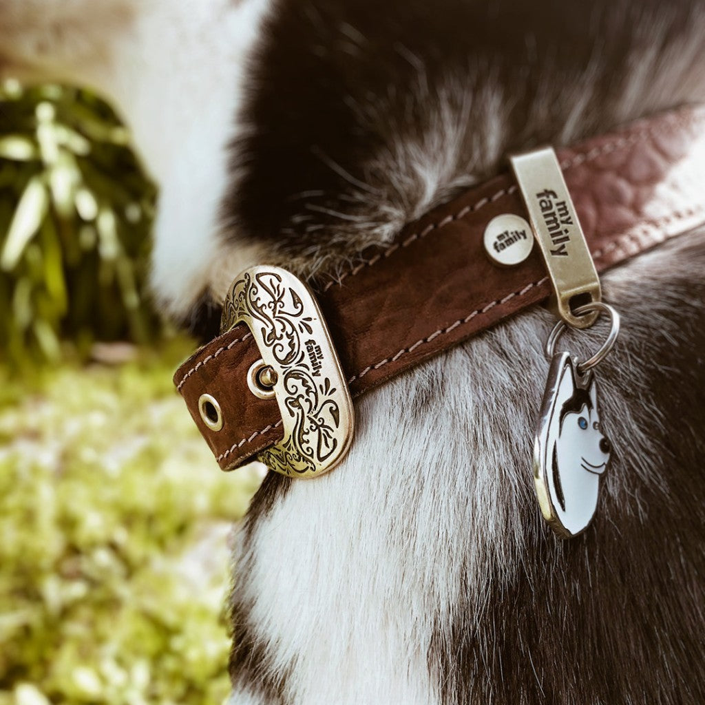 My Family Hondenpenning Siberische Husky | Gratis Gravure