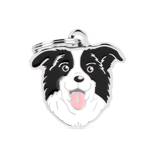 My Family Hondenpenning Border Collie | Gratis Gravure