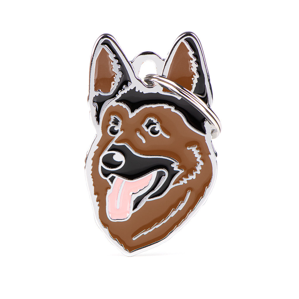 My Family Hondenpenning German Shepherd | Gratis Gravure