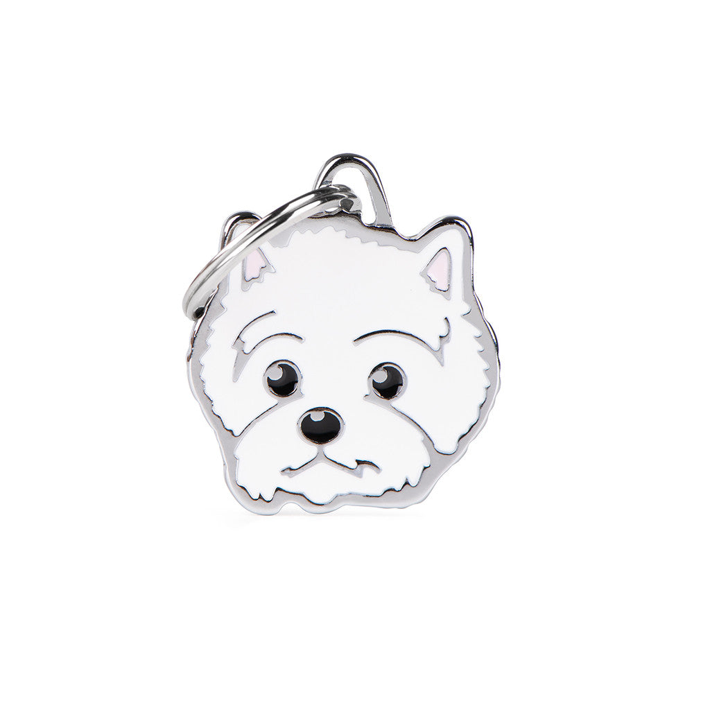 My Family Hondenpenning West Highland White Terrier | Gratis Gravure