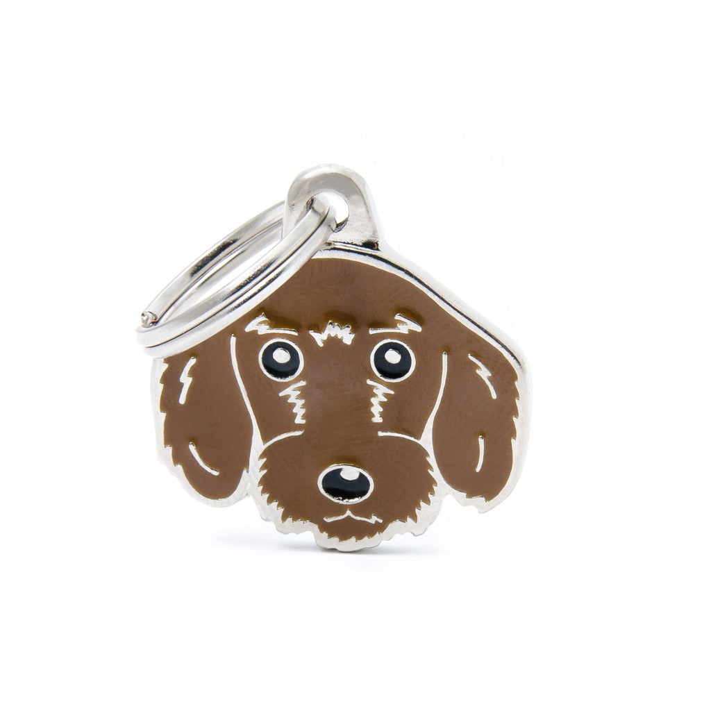 My Family Hondenpenning Wirehaired Dachshund | Gratis Gravure