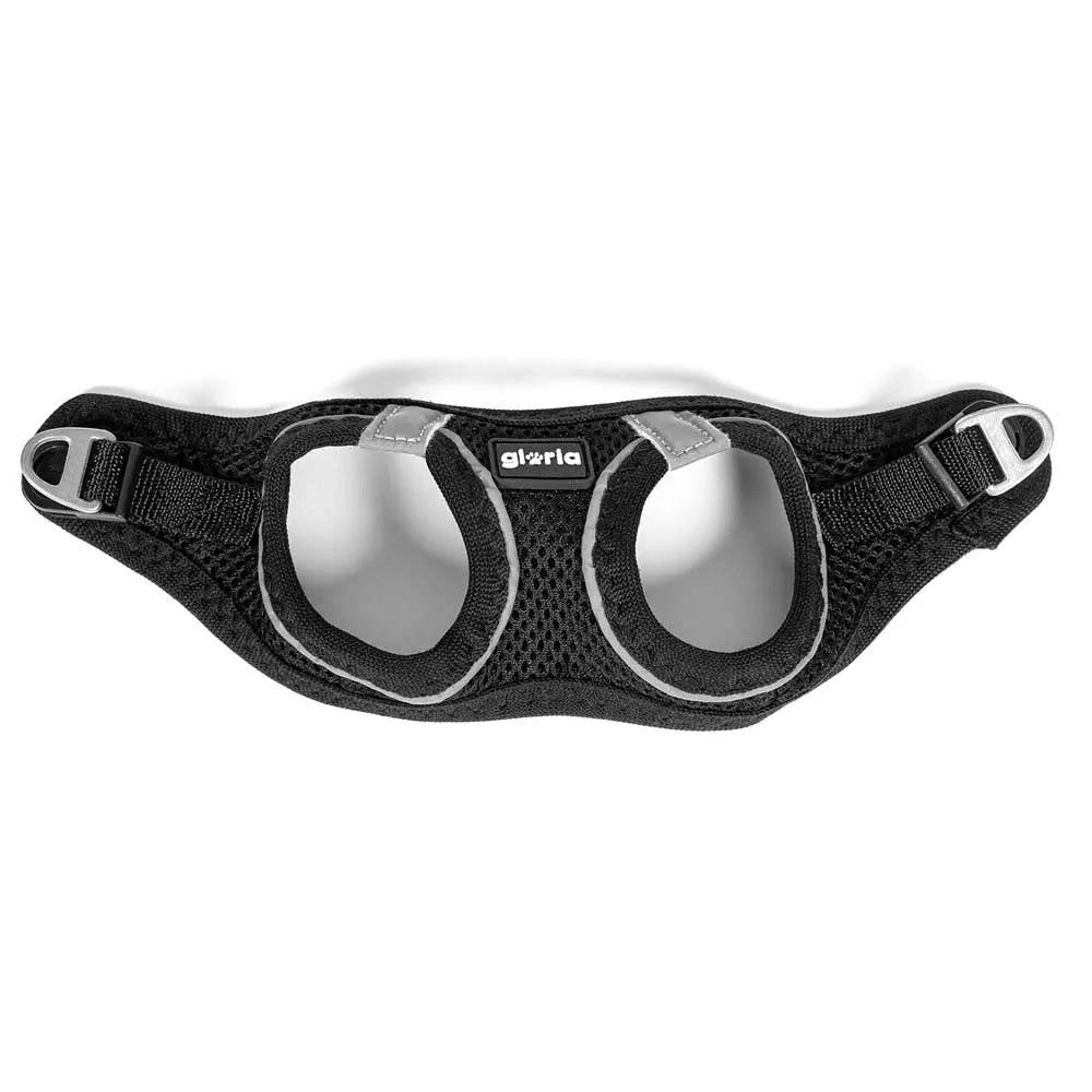 Gloria Air Mesh Trek Star Hondentuig – Zwart