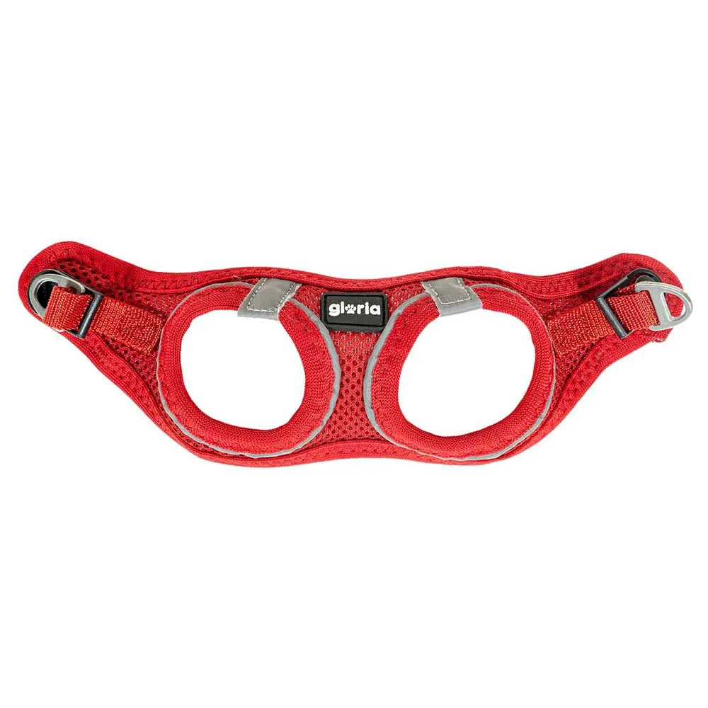 Gloria Air Mesh Trek Star Hondentuig – Rood