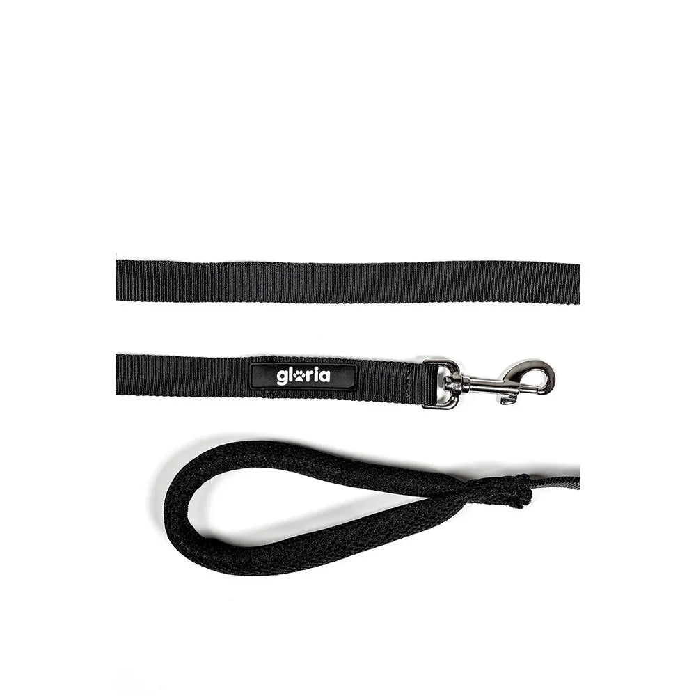 Gloria Air Mesh Trek Star Hondenlijn – Zwart