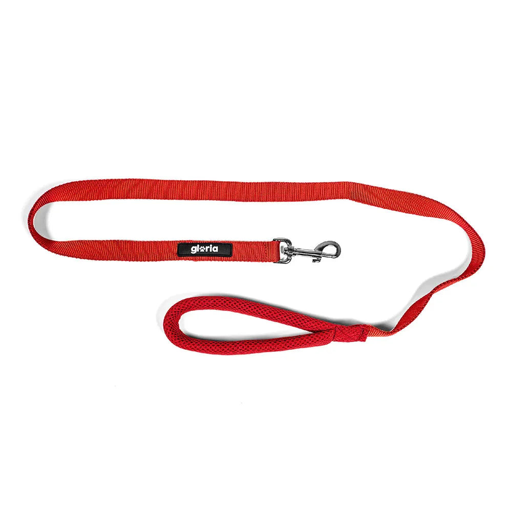 Gloria Air Mesh Trek Star Hondenlijn – Rood