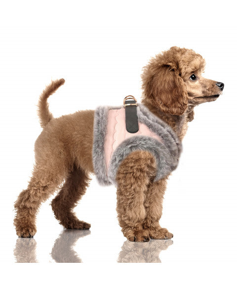 Milk & Pepper Marianne Hondentuig – Roze | 26–38 cm