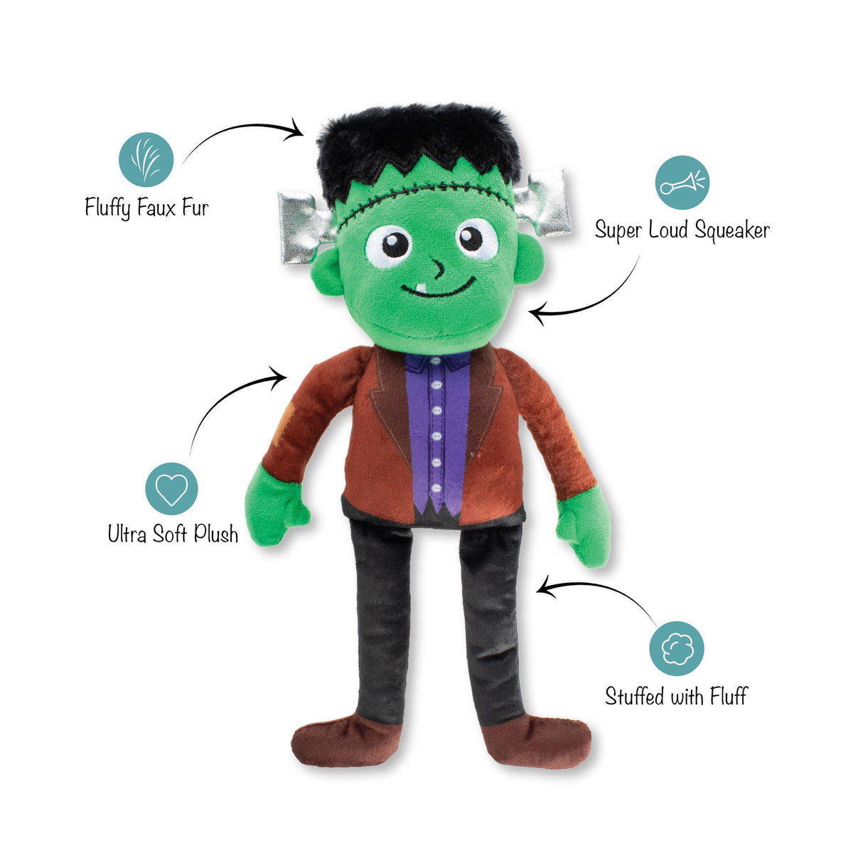 Fringe Studio It’s Alive Halloween Monster – Pluche Hondenspeelgoed